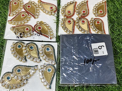 Image of Kundan stones & Patches - 4