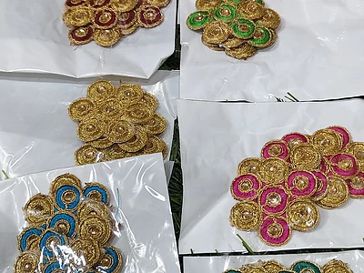 Image of Kundan stones & Patches - 5